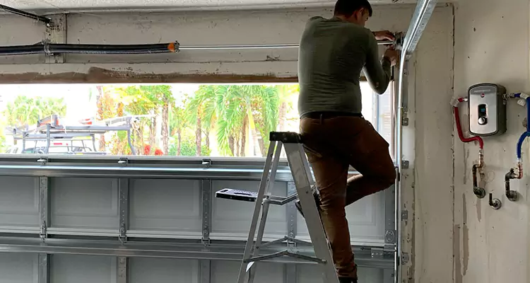 Garage Door Tension Spring Replacement in Riverview, FL