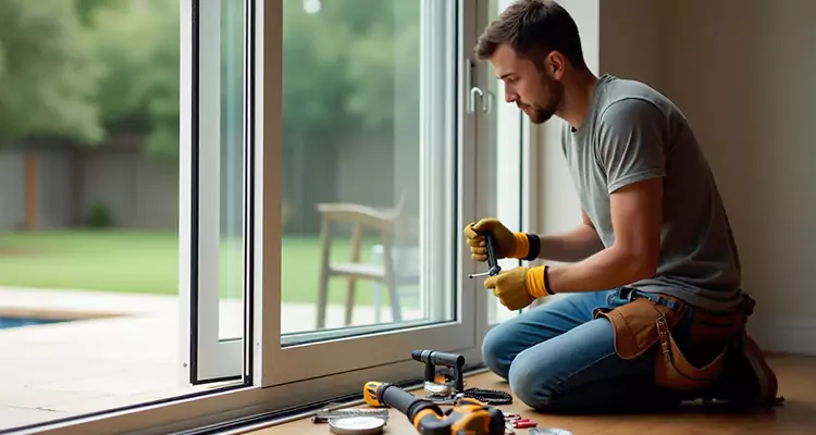 Squeaky Sliding Patio Doors in Riverview, FL